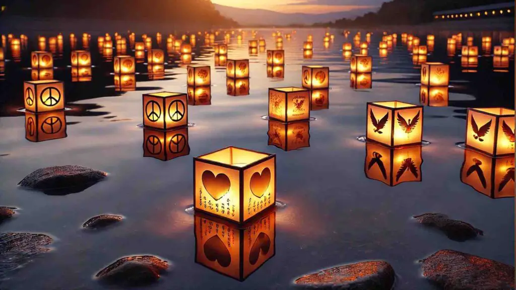 Water Lantern Festival Aurora 1