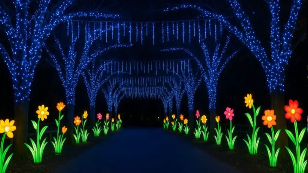 Wild Lights at Zoo Santo Inácio