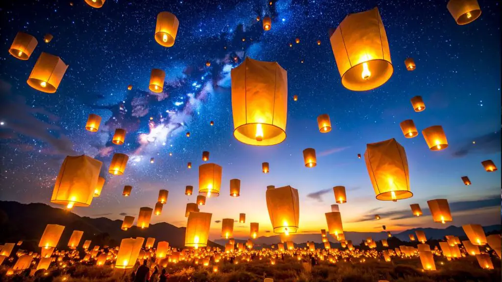 sky lantern festival Missouri