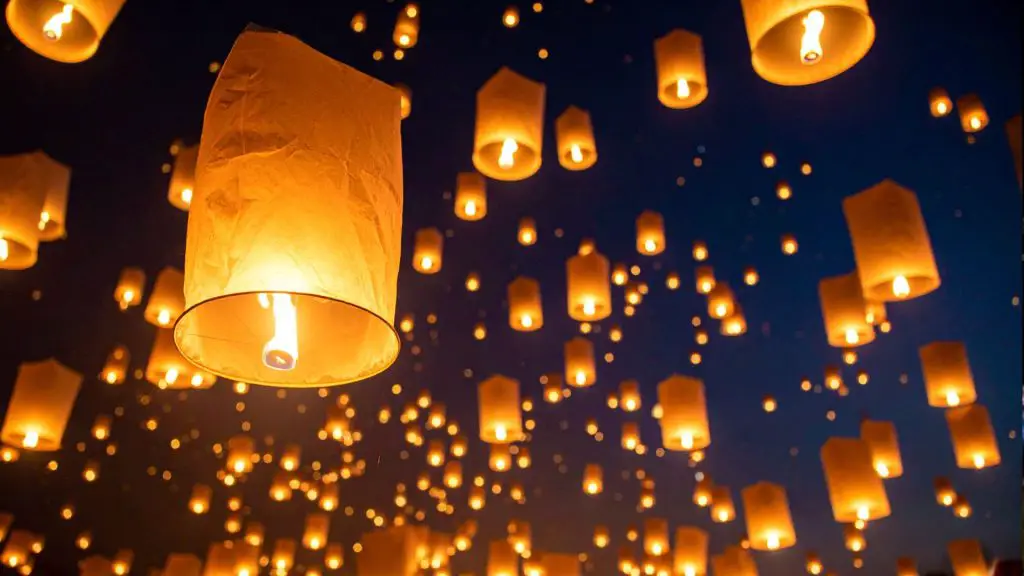 sky lantern festival Missouri