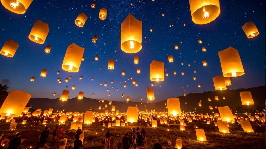 sky lantern festival Missouri