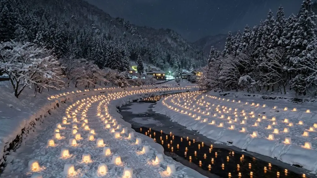 Yunishigawa Onsen Kamakura Festival