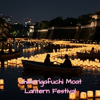 Chidorigafuchi Moat Lantern Festival