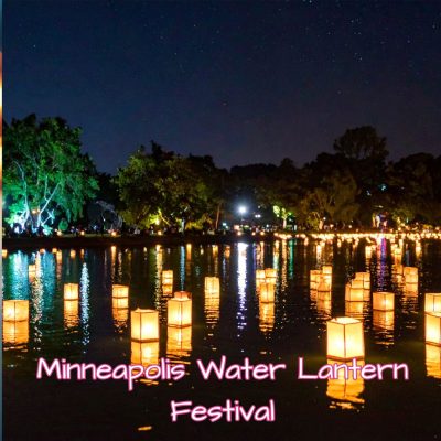 water lantern festival Minnesota