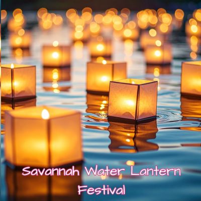 water lantern festival Savannah